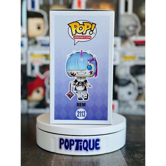 RE: Zero - Starting Life in Another World Rem Funko Pop! #2113 - Chase Variant - Picture 4 of 6